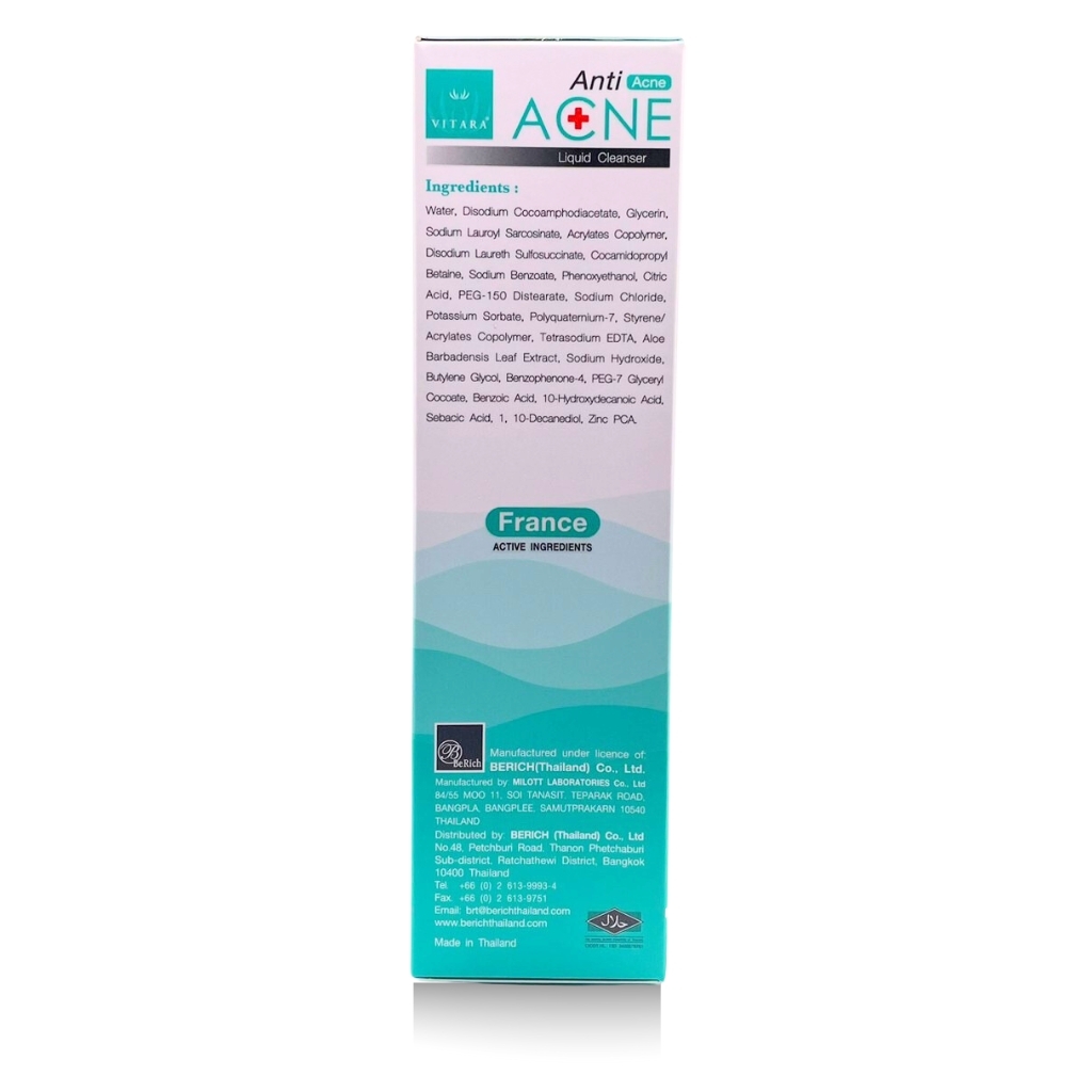 Vitara Anti acne (liquid Cleanser)
