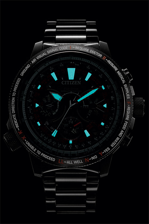 Citizen CC7015-55E นาฬิกาผู้ชาย Promaster Eco-Drive F990 Satellite Wave GPS Super Titanium Made in Japan Limited Edition 1,989Pcs. Men's Watch