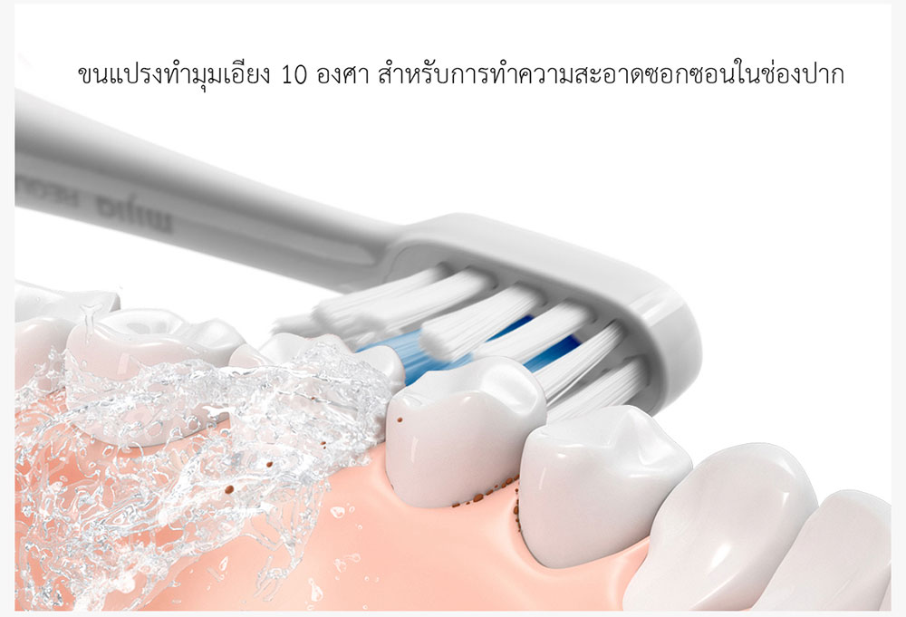 Xiaomi Sonic Electric Toothbrush T500C - แปรงสีฟันไฟฟ้าเสี่ยวหมี่ T500C