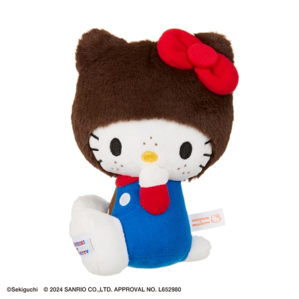 [PRE-ORDER] ตุ๊กตา ม่อนชิชิ คิตตี้ ครบรอบ 50 ปี Hello Kitty x Monchhichi collaboration แพคคู่ Set 2 ตัว!! ハローキティ×モンチッチ