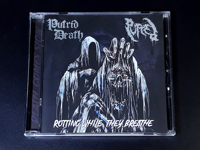 PUTRID DEATH / PUTRED'Rotting While They Breathe'Split CD