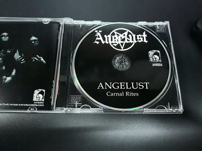 ANGELUST'Carnal Rites' CD.