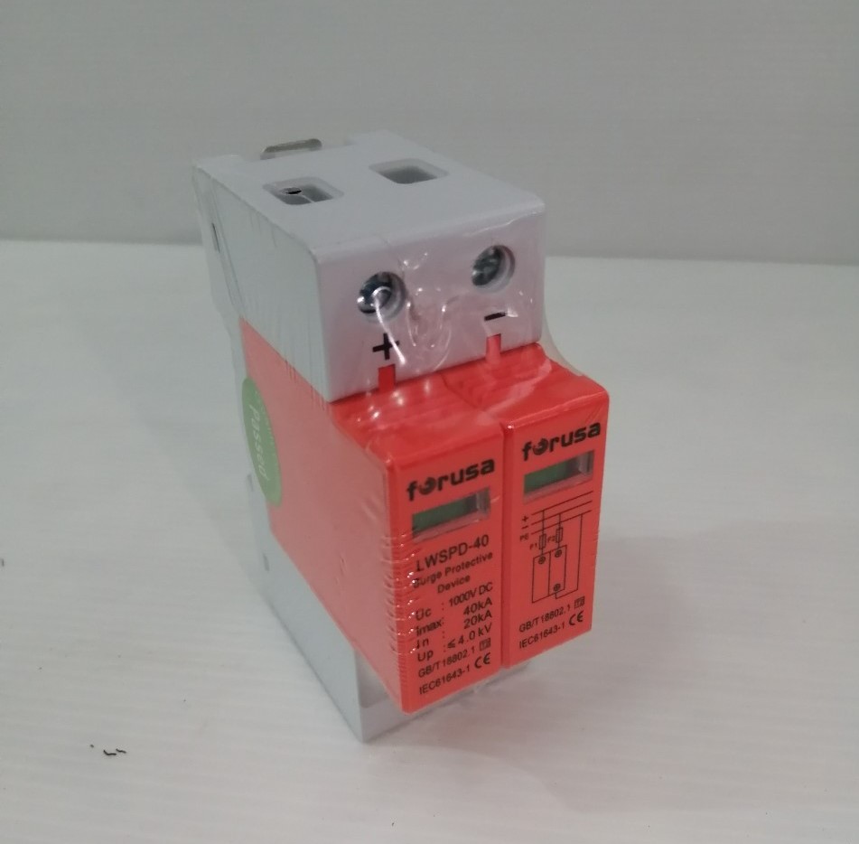 SPD ป้องกันไฟกระซาก 1000V DC forusa #LWPD-40 โซล่าเซลล์