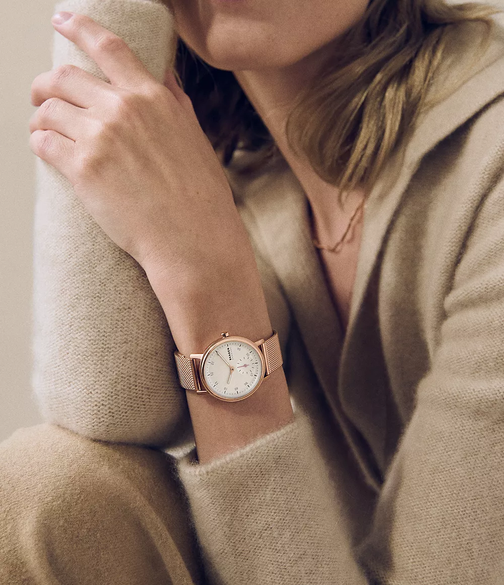 Skagen SKW3099 นาฬิกาผู้หญิง Kuppel Lille Rose gold Women's Watch
