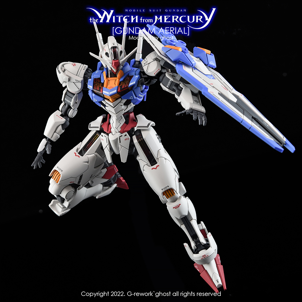 G-REWORK CUSTOM DECAL HG 1/144 GUNDAM AERIAL