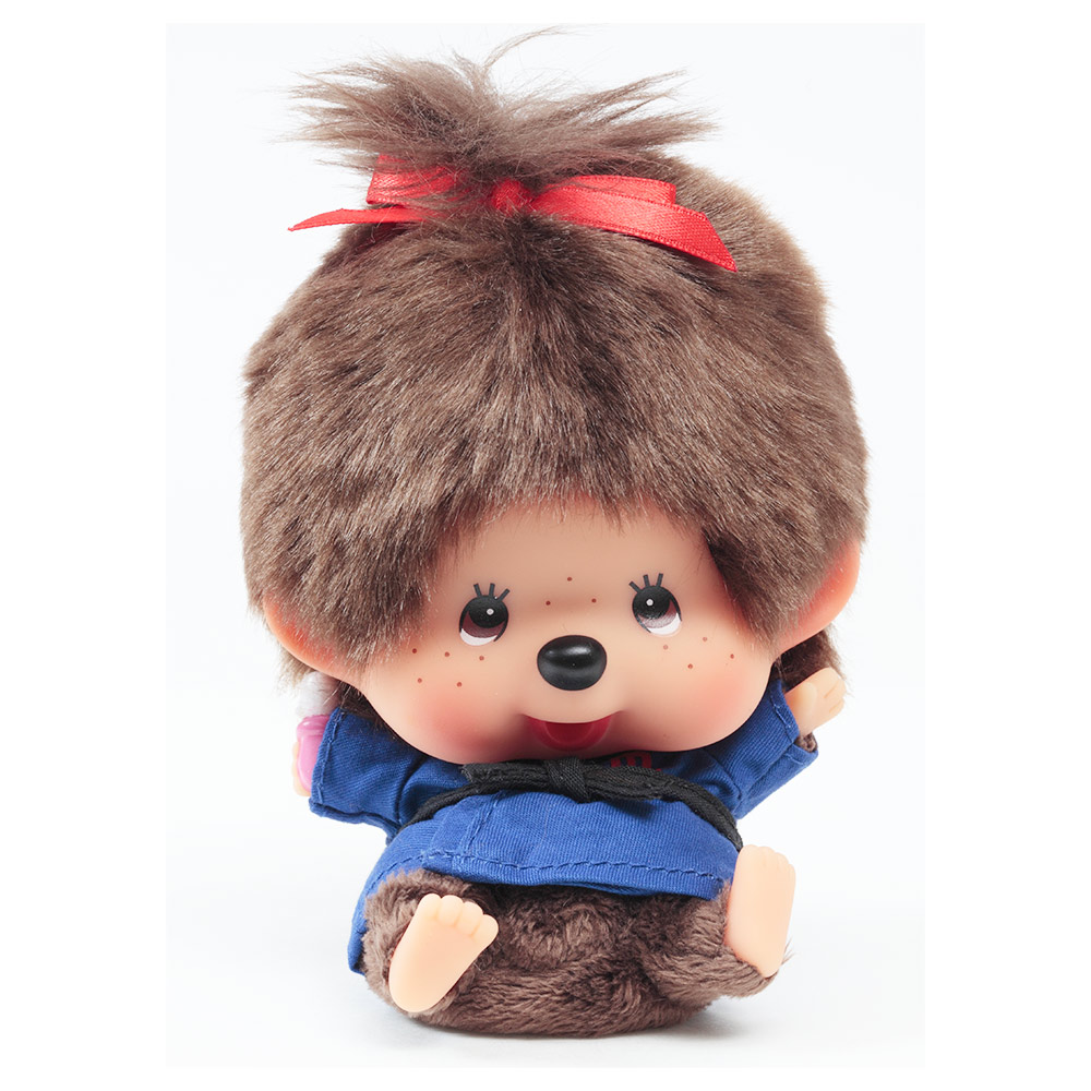 [PRE-ORDER] ตุ๊กตา ม่อนชิชิ นักยูโด Size 13 cm ม่อนชิชิจัง Monchhichi Let's Sports Judo Girl นำเข้าจากญี่ปุ่น レッツ！スポーツモンチッチ 柔道 女の子