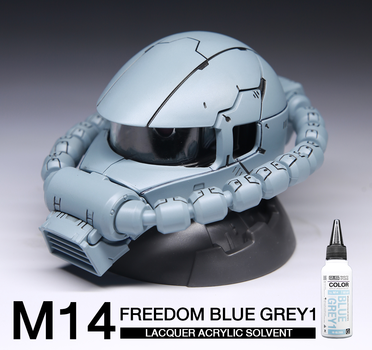 M14 FREEDOM BLUE GREY1 Type G [มันเงา] 60ml