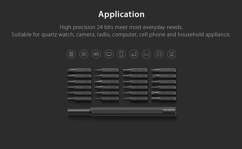 Xiaomi MiJia Wiha 24 in 1 Screwdriver Set - เซ็ทไขควง 24 in 1