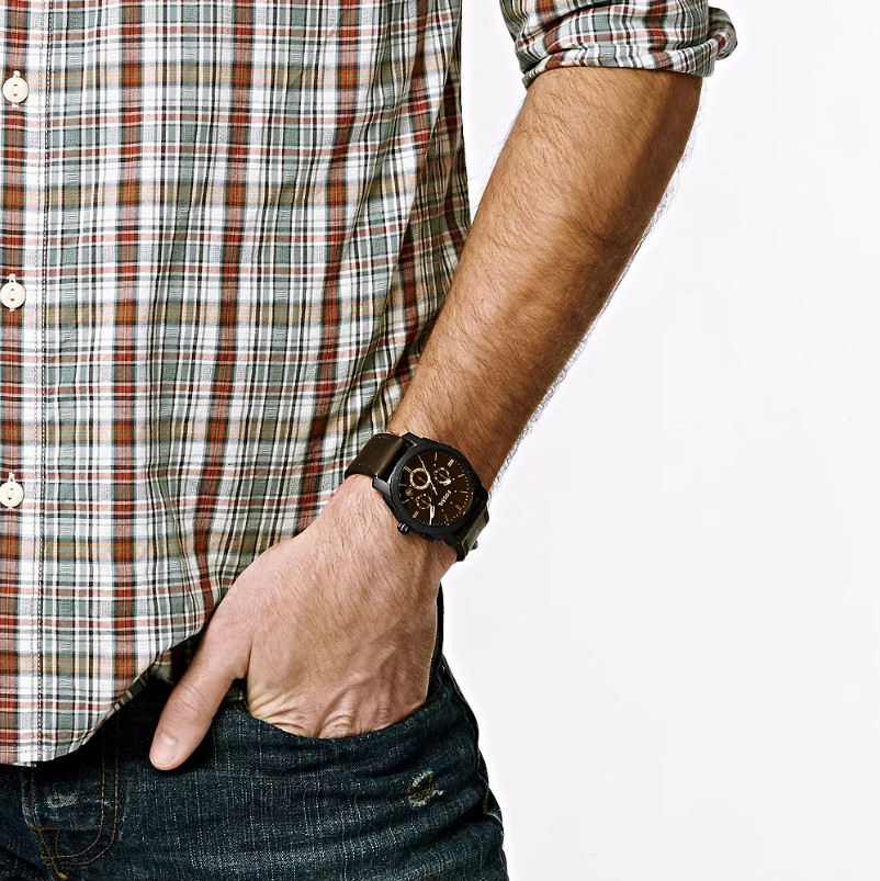 Fossil FS4656 นาฬิกาผู้ชาย Fossil รุ่น FS4656, Machine Chronograph Men's Watch