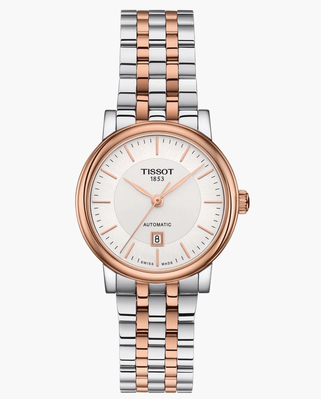 Tissot T122.207.22.031.01 นาฬิกาผู้หญิง Carson Premium Automatic Women's Watch