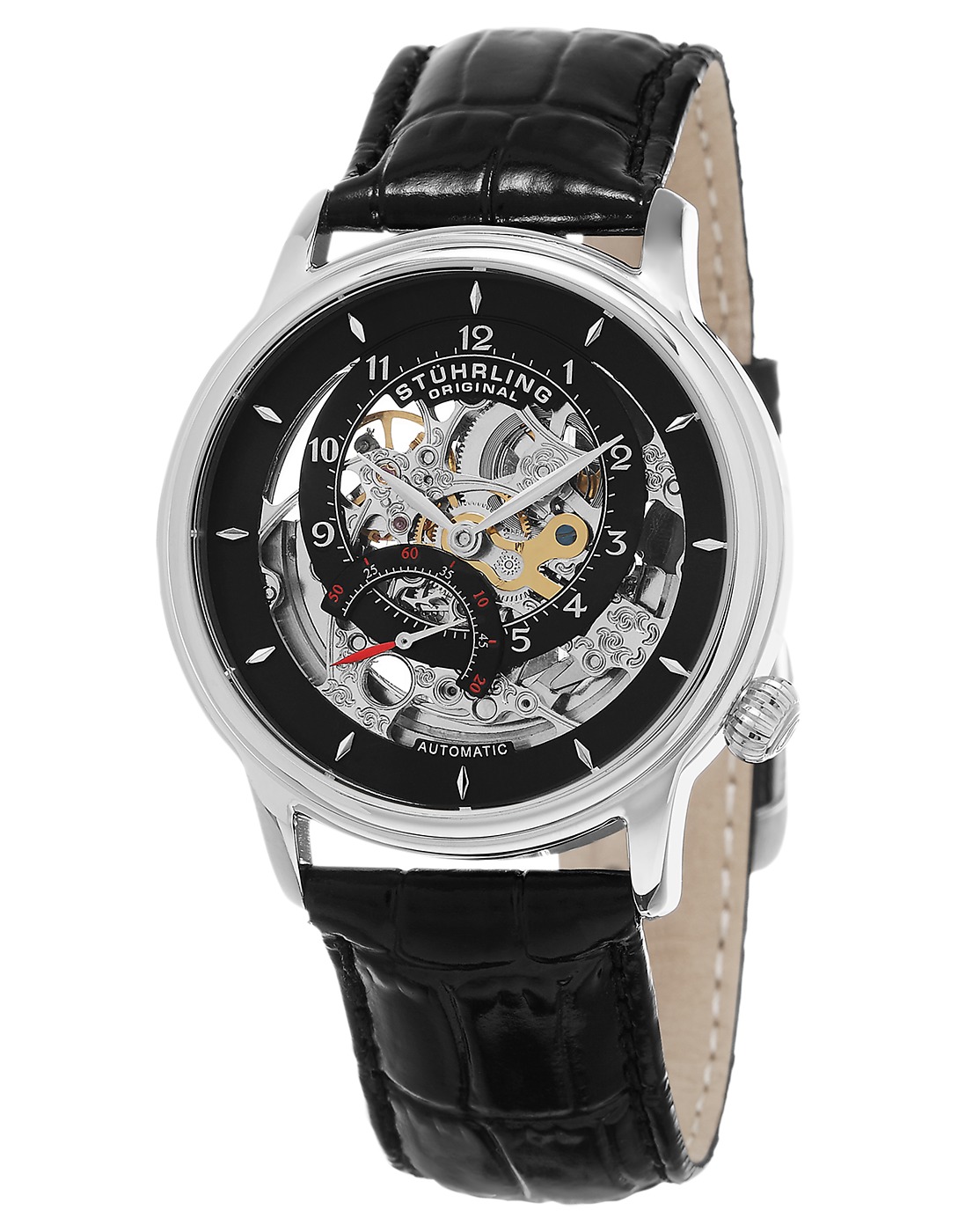 Stuhrling Original 782.02 นาฬิกาผู้ชาย Stuhrling Original รุ่น 782.02, Legacy Automatic Skeleton Men's Watch