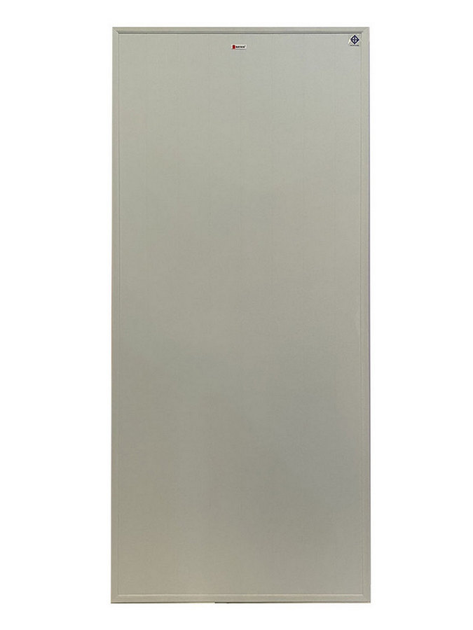 ประตู PVC 80x180/#1/เทา/ไม่เจาะ/มอก.บาธติค(เฉพาะบาน)