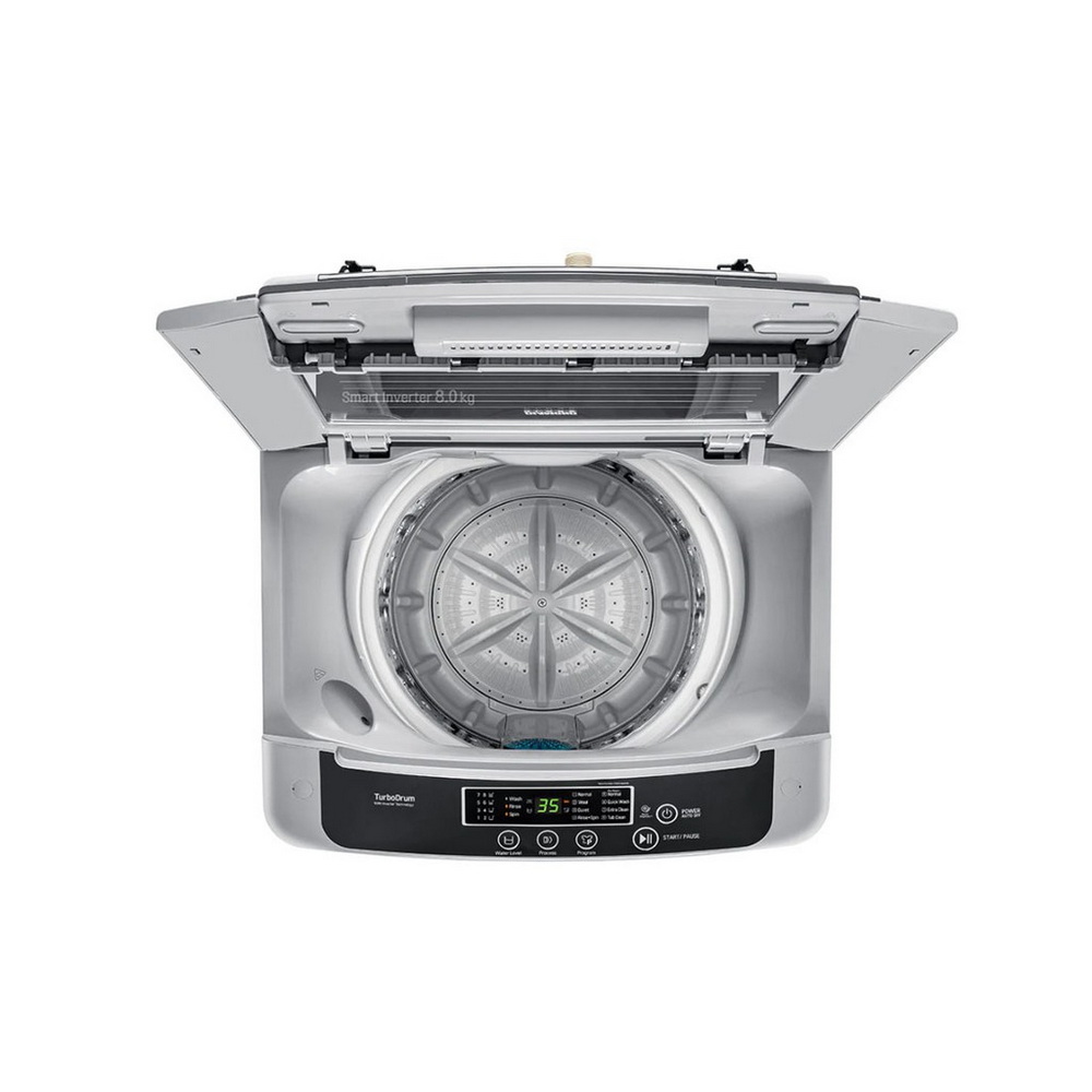 [ผ่อน0%10ด] LG เครื่องซักผ้าฝาบน 8 KG รุ่น T2108VSPM8