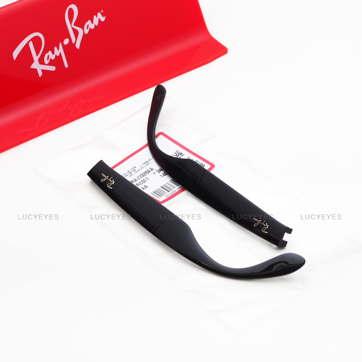 ขาแว่น RAYBAN แท้ 100% RB4105 FOLDING WAYFARER (MATTE BLACK) สีดำเงา
