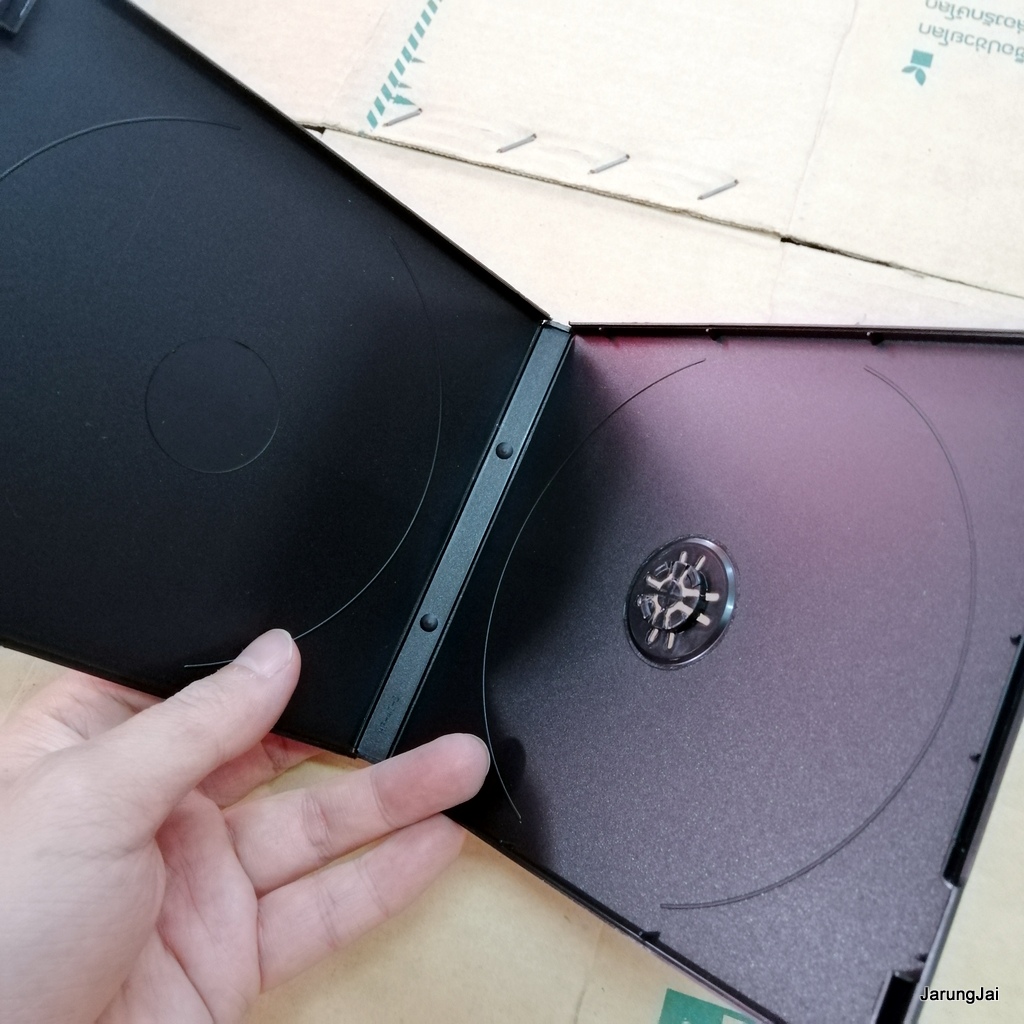 กล่องเปล่า CD ใส่ 1 แผ่น ใน 1 กล่อง กล่อง pp กล่องใส่ cd