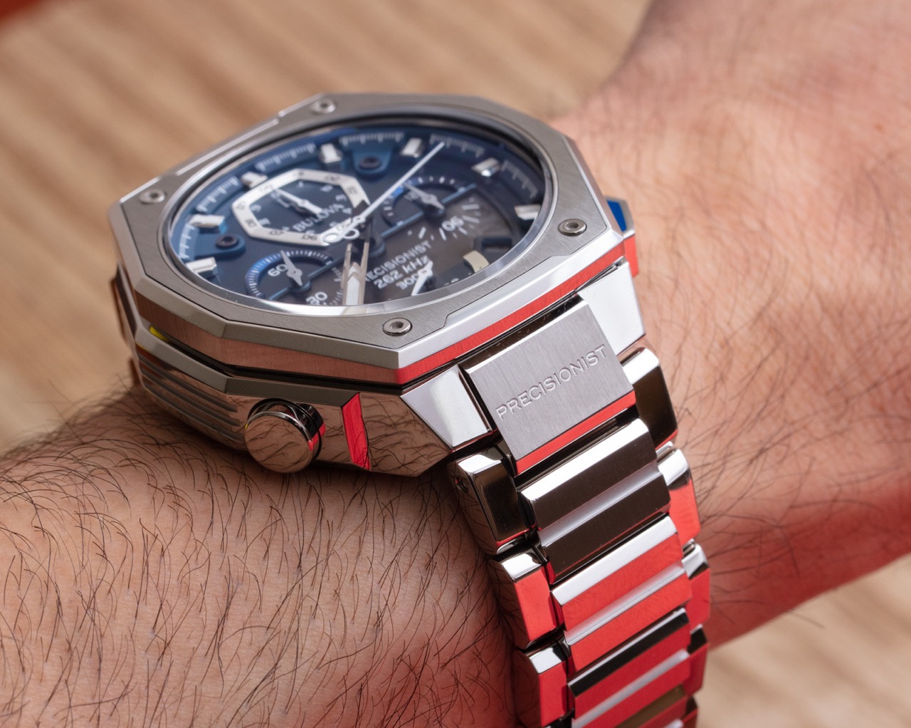 Bulova 96B349 นาฬิกาผู้ชาย Precisionist Quartz Men's Watch