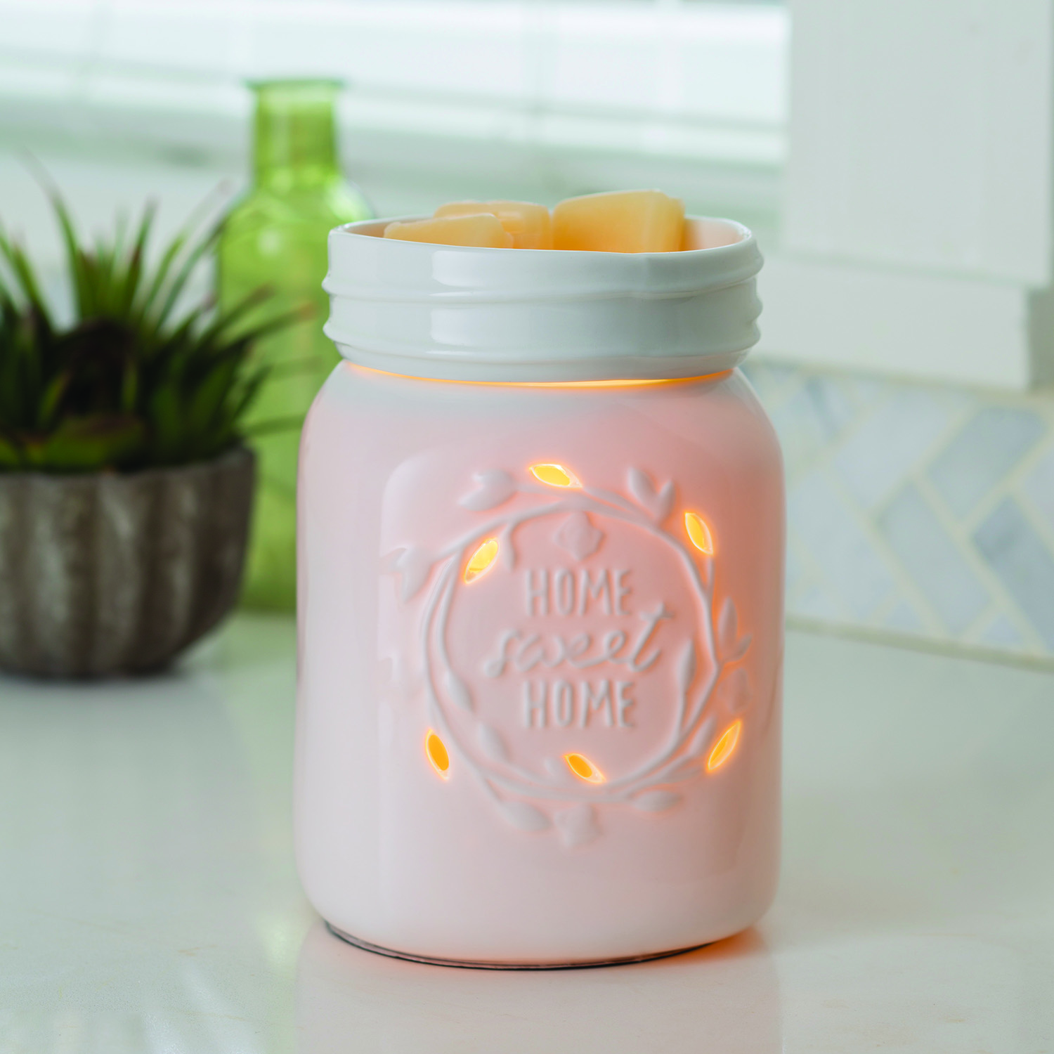 Mason Jar Illumination white