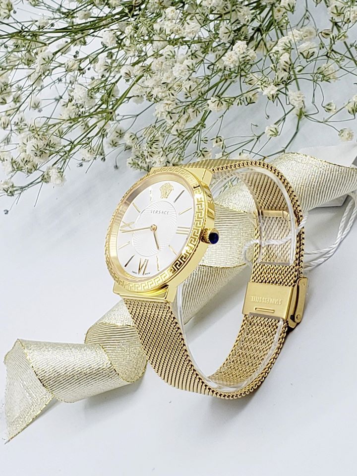 Versace VEVE00519 นาฬิกาผู้หญิง Glamour Quartz Swiss Made Women's Watch