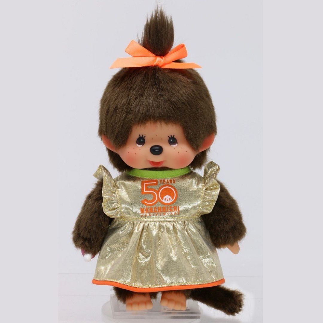 [PRE-ORDER] เซ็ท 2 ตัว ตุ๊กตา ม่อนชิชิ Size S Monchhichi 50Th Anniversary Tobu Ikebukuro Limited Edition 池袋東武限定モンチッチ
