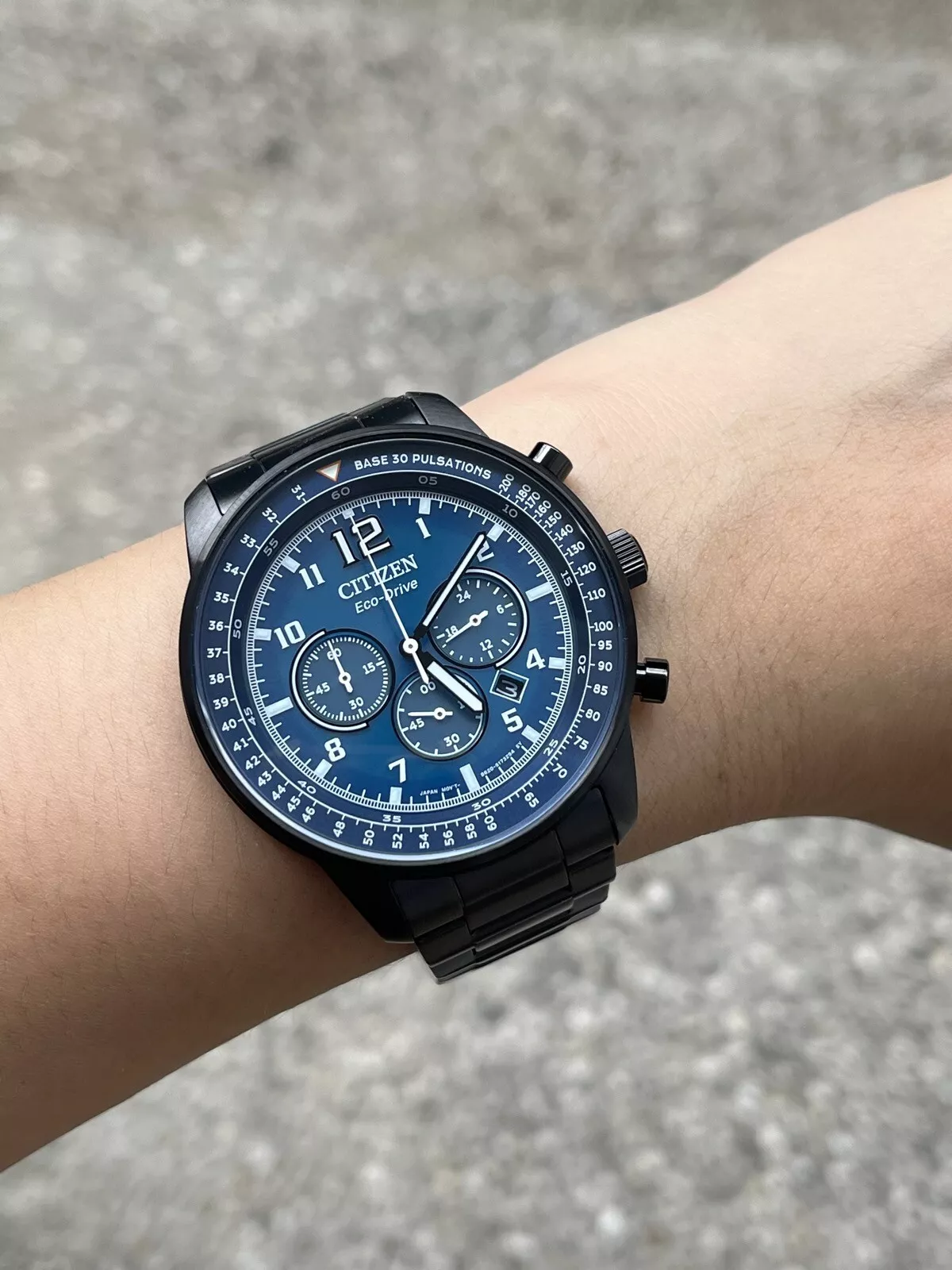 Citizen CA4505-80L นาฬิกาผู้ชาย Eco-Drive Chronograph Men's Watch