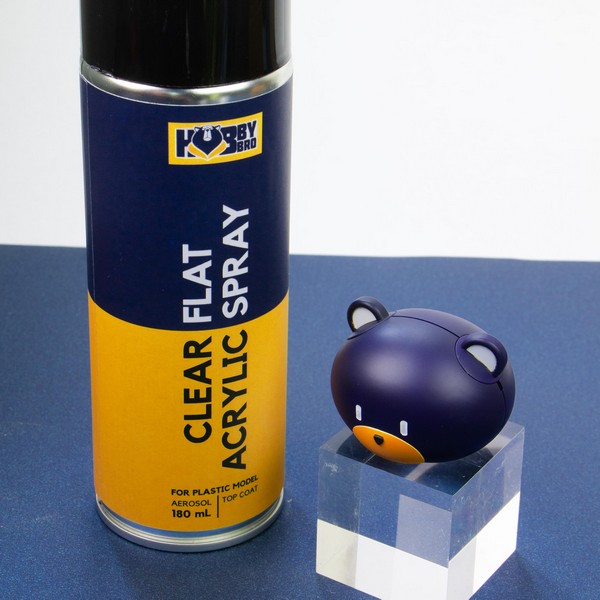 HOBBY BRO - CLEAR FLAT ACRYLIC SPRAY 180 ml.