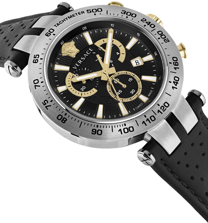 Versace VEJB00222 นาฬิกาผู้ชาย Chronograph Quartz Men's Watch
