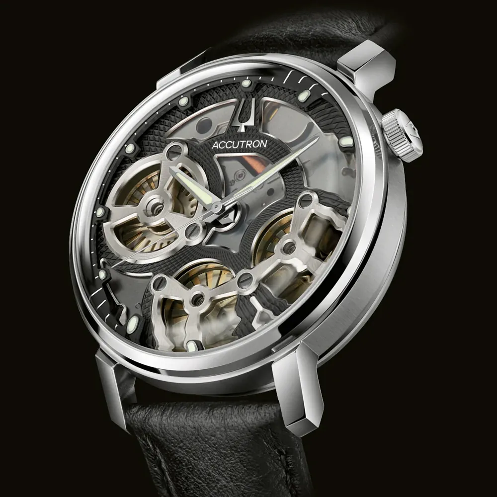 Bulova 26A210A นาฬิาผู้ชาย Accutron Spaceview Evolution Men's Watch