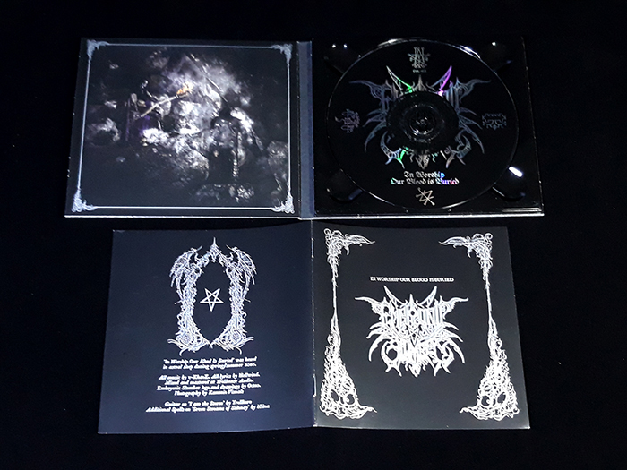EMBRYONIC SLUMBER 'In Worship Our Blood Is Buried' Digi-CD