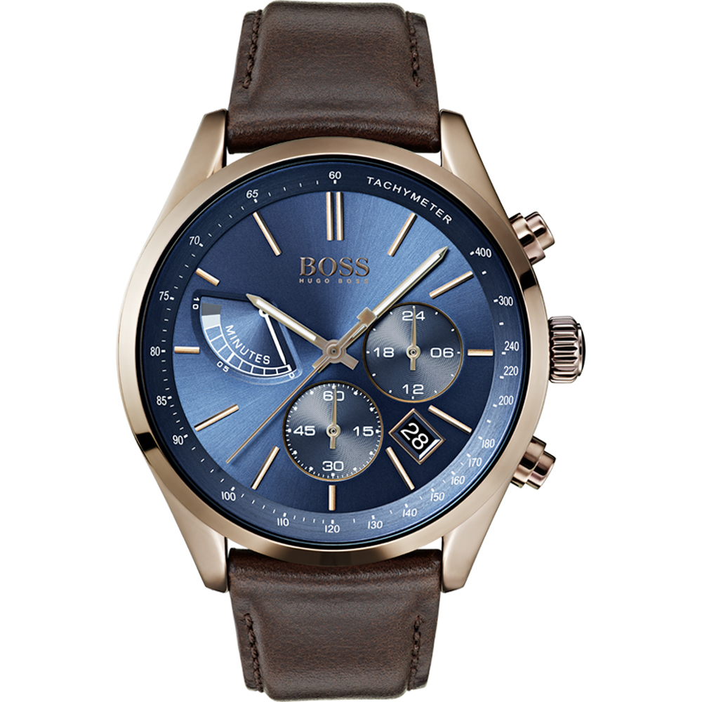 Hugo Boss 1513604 นาฬิกาผู้ชาย Grand Prix Chronograph Quartz Men's Watch