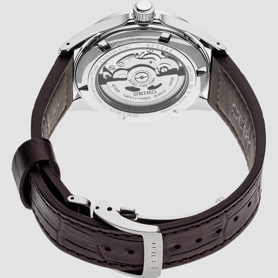 Seiko SZSB017 นาฬิกาผู้ชาย Automatic Mechanical Made in Japan Men's Watch