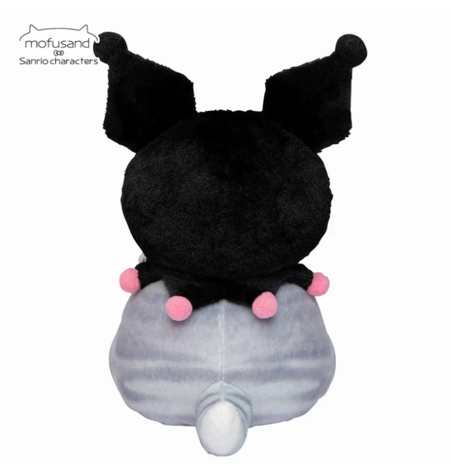 [PRE-ORDER] ตุ๊กตา แมวโมฟุ Mofusand Kuromi คุโรมิ ขนาด S 26 x 18 x 22 cm นำเข้าจากญี่ปุ่น โมฟุซาน mofu モフサンド サンリオキャラクターズ ぬいぐるみ S (クロミ)