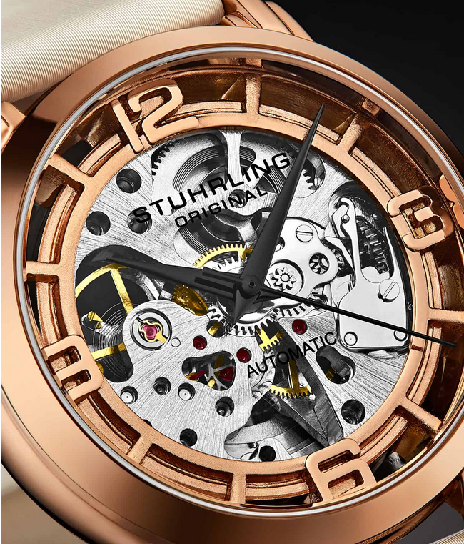 Stuhrling Original 3982.05 นาฬิกาผู้หญิง Automatic Women's Watch