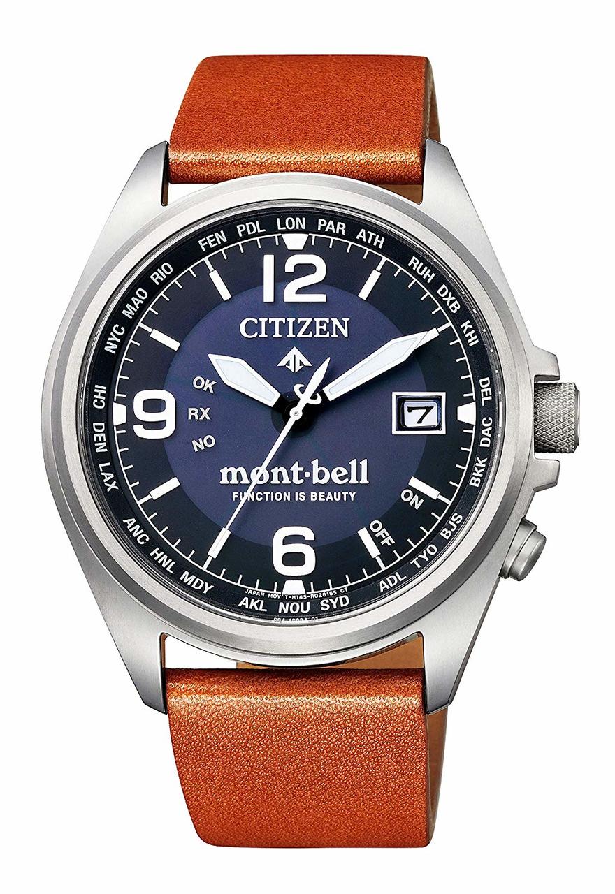 Citizen CB0171-11L นาฬิกาผู้ชาย Promaster x Mont-bell Eco-Drive Radio Wave Limited Men's Watch