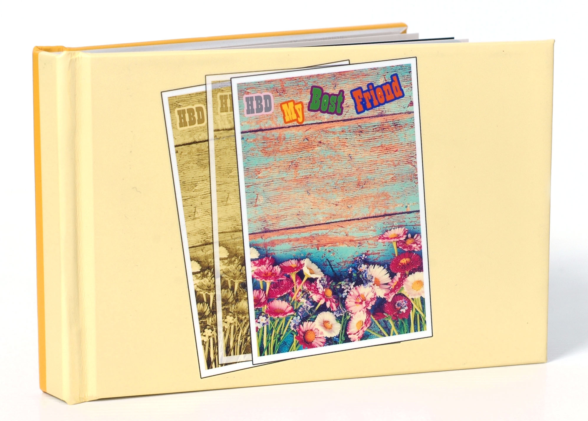 ของขวัญวันเกิด PhotoBook ขนาด 4x6 นิ้ว แนวนอน 20หน้า ปกแข็งพิเศษ เคลือบร้อน