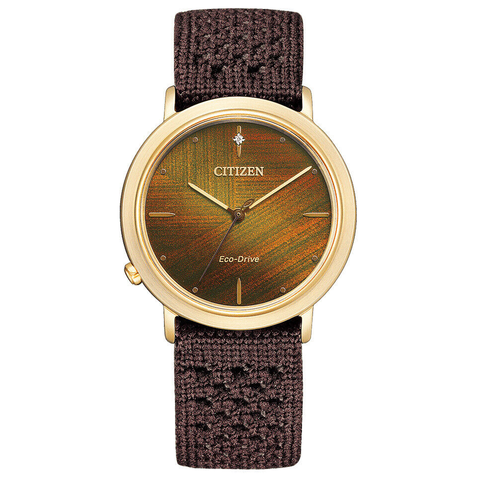 Citizen EM1003-48X นาฬิกาผู้หญิง Eco-Drive Ambiluna Women's Watch + 2 สาย