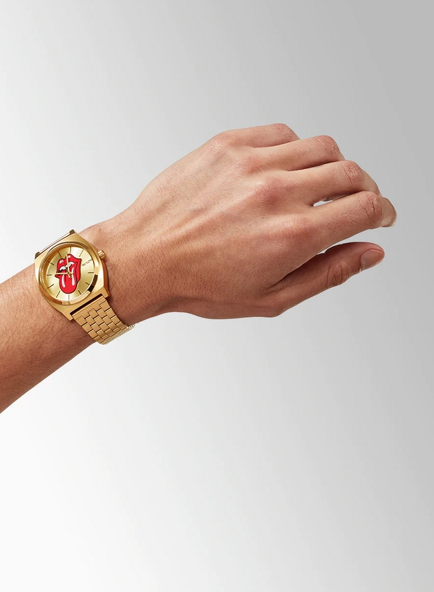 Nixon A1356-509-00 นาฬิกาผู้ชาย Rolling Stones Time Teller Quartz Men's Watch