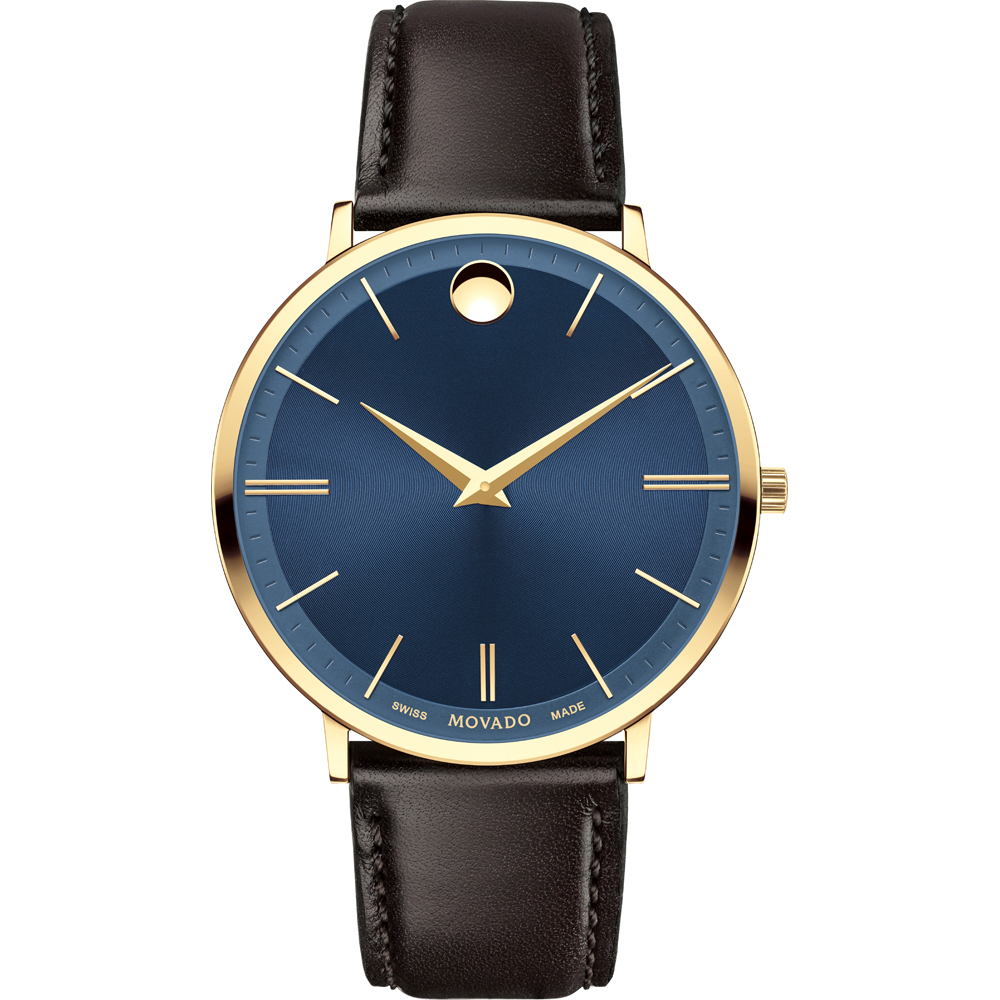 Movado 0607088 นาฬิกาผู้ชาย Ultra Slim Quartz Men's Watch