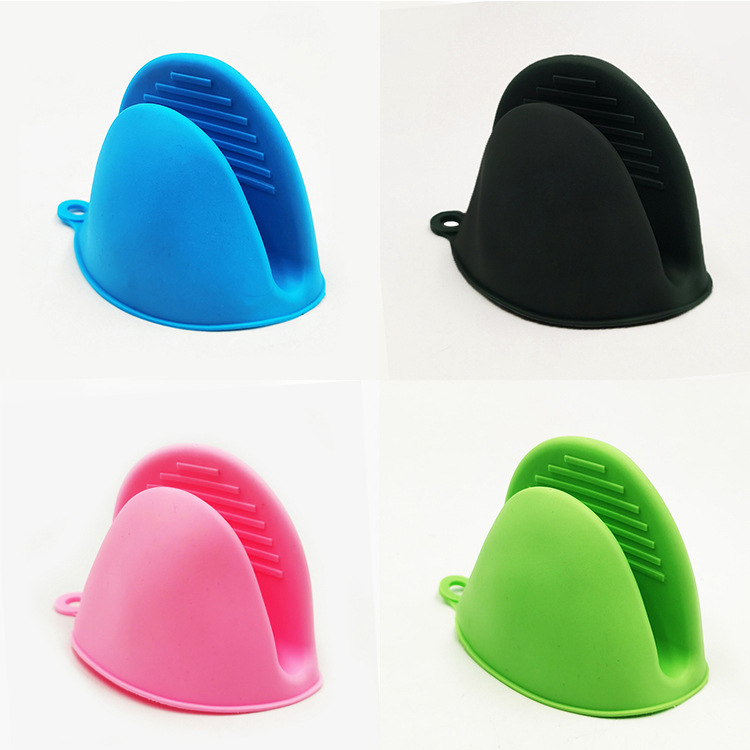 ซิลิโคนจับหม้อ ที่จับหม้อกันความร้อน ที่จับหม้อ กันของร้อน จับภาชนะร้อน ไม่ร้อนมือ สีสันสดใส