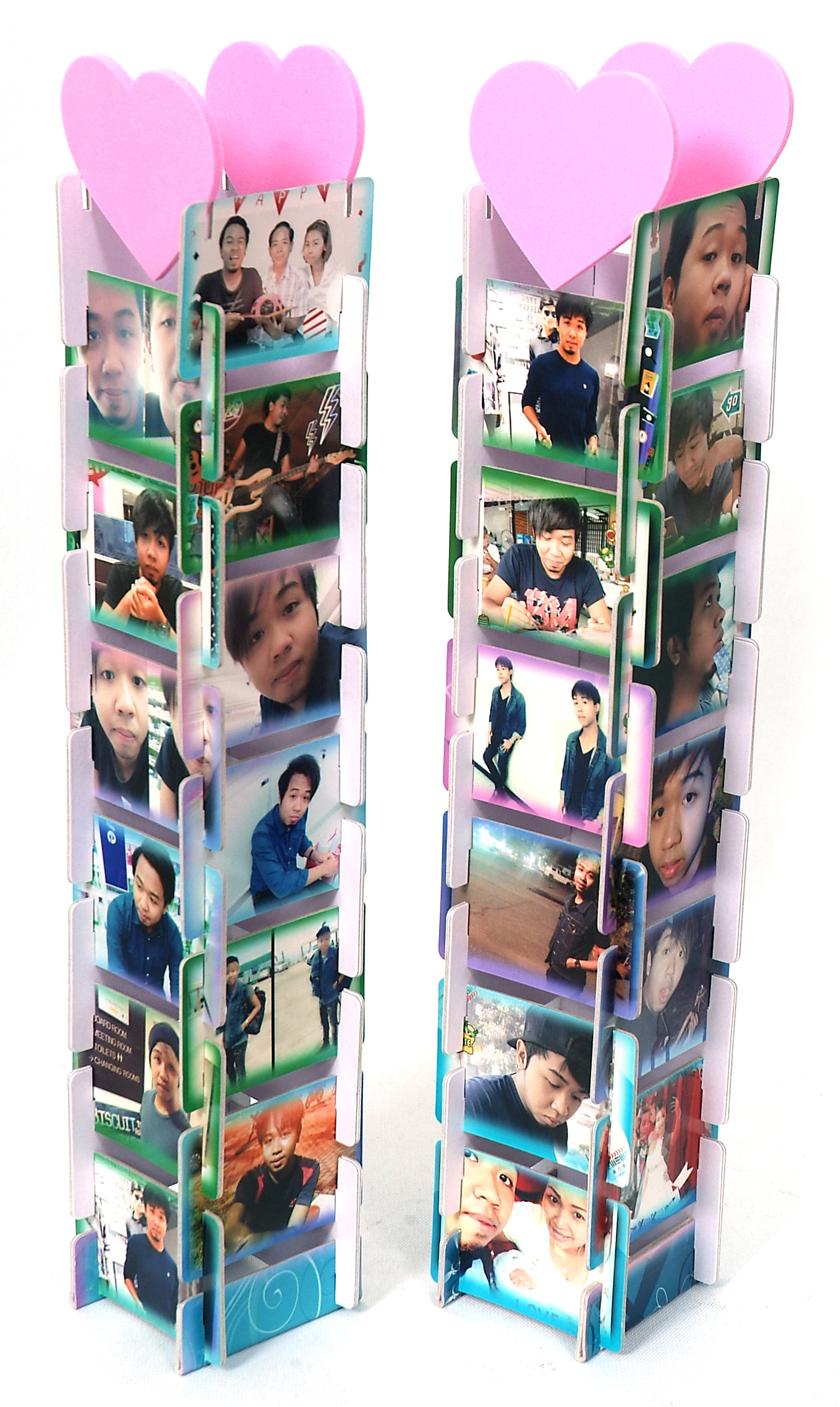 ของขวัญให้แฟน Tower Photo ขนาด 3x15 นิ้ว 2ชุด