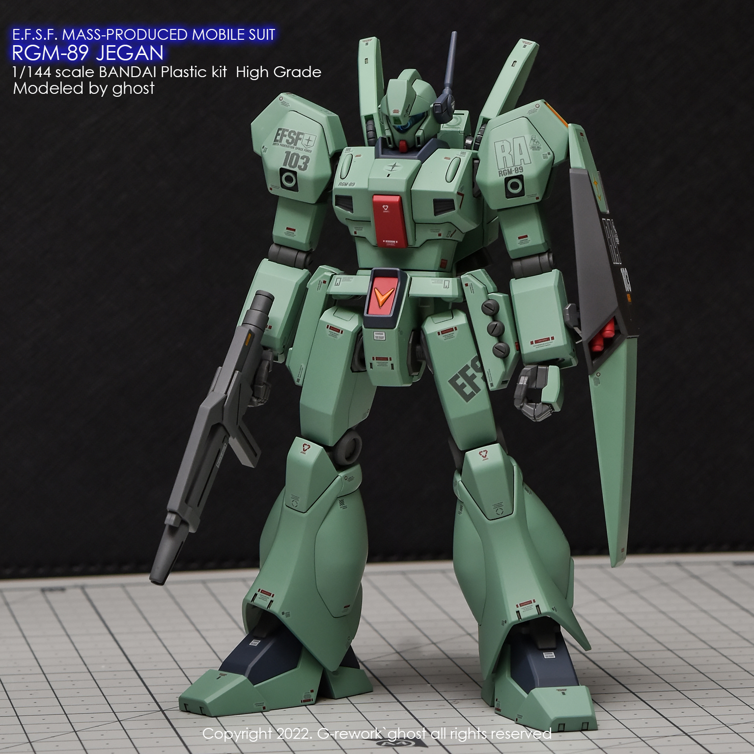G-REWORK CUSTOM DECAL HG 1/144 JEGAN