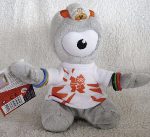 มาสคอต Wenlock แบบ D ขนาด 6 นิ้ว