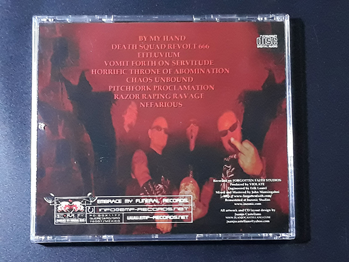 VIOLATE'Chaos Unbound' CD