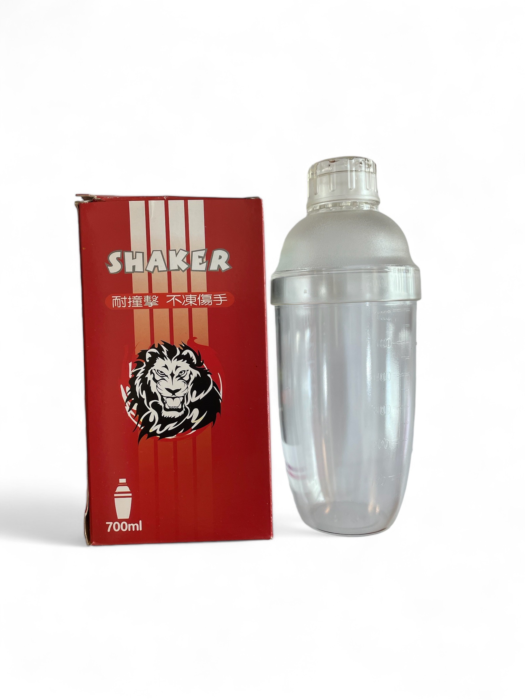 แก้วเช็คพลาสติกสิงโต 700 ml Lion Brand PP shaker cup 700ml