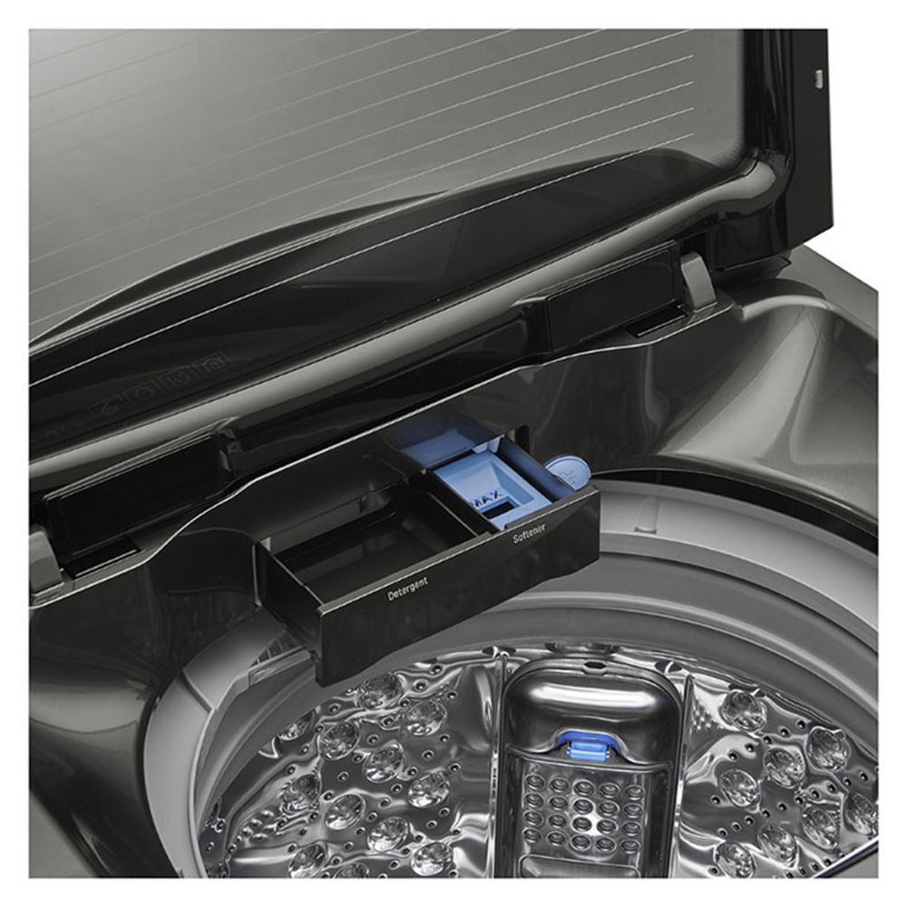 เครื่องซักผ้า LG 19 กก. สีดำ ระบบ Smart Inverter รุ่น TH2519SSAK