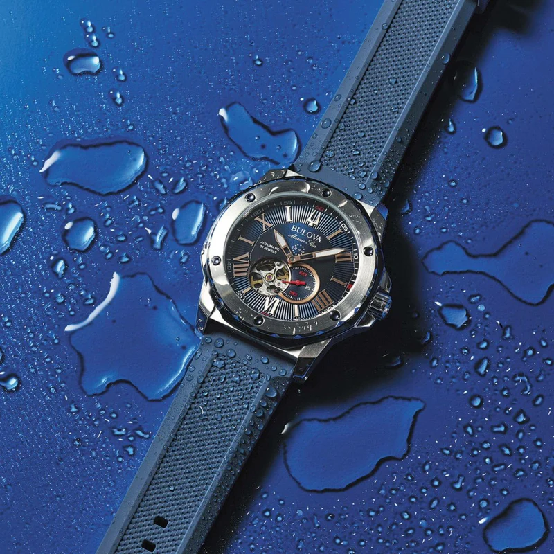 Bulova 98A282 นาฬิกาผู้ชาย Marine Star Automatic Men's Watch