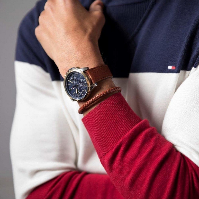 Tommy Hilfiger 1791561 นาฬิกาผู้ชาย Decker Quartz Men's Watch