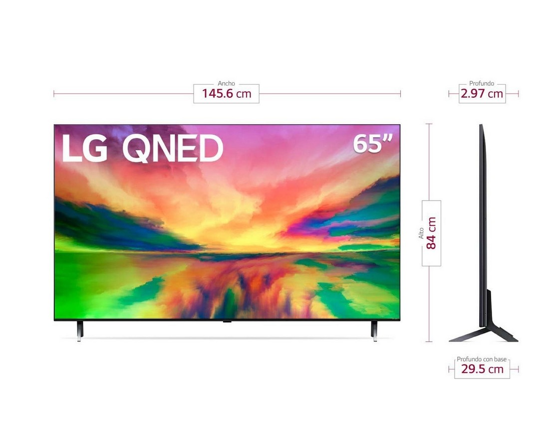 [ผ่อน0%] LG 65 นิ้ว 65QNED80SRA QNED 4K Smart TV Quantum Dot NanoCell α7 AI Processor 4K Gen6 LG ThinQ AI (ชลบุรีส่งฟรี)