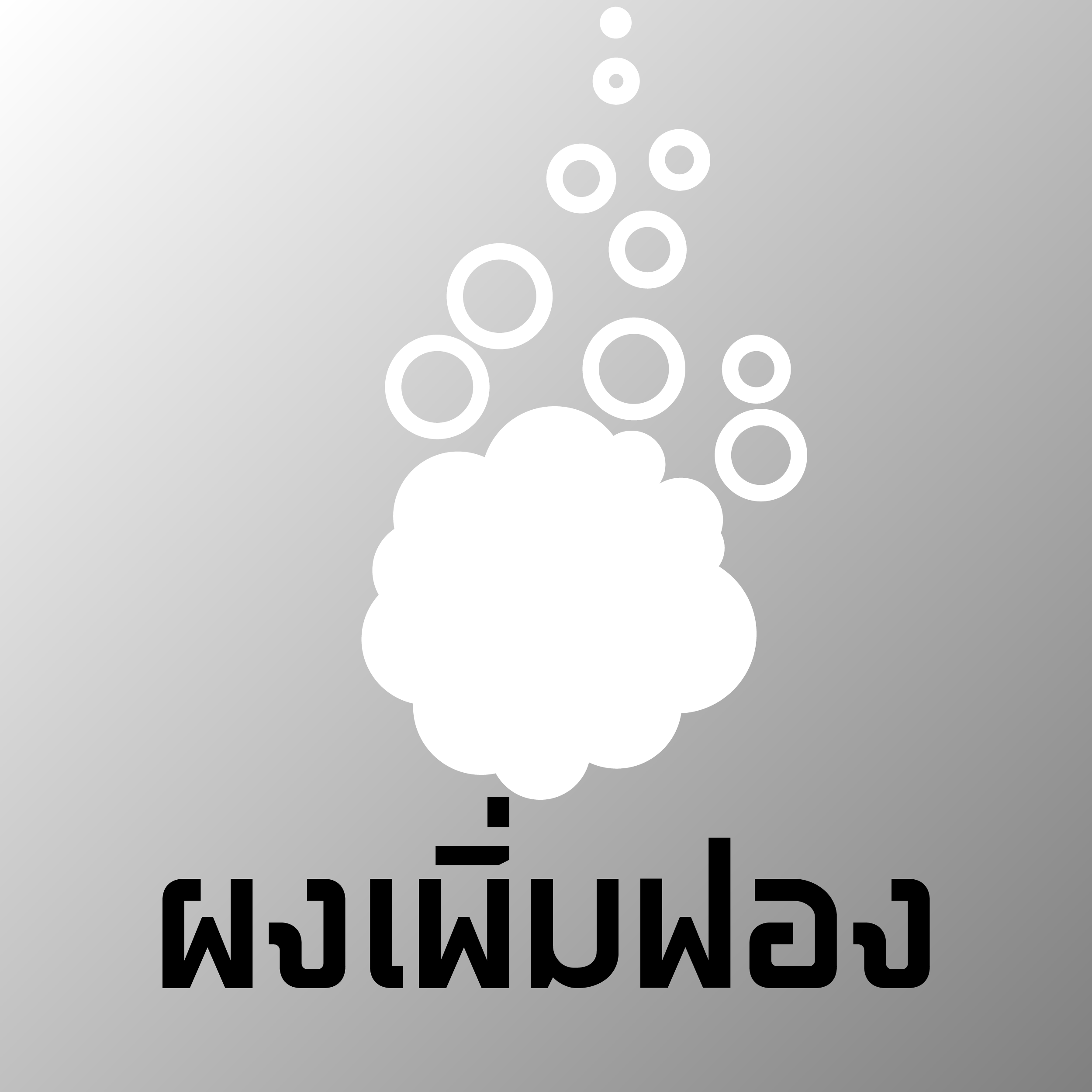 ผงฟอง (ใช้เพิ่มฟอง)