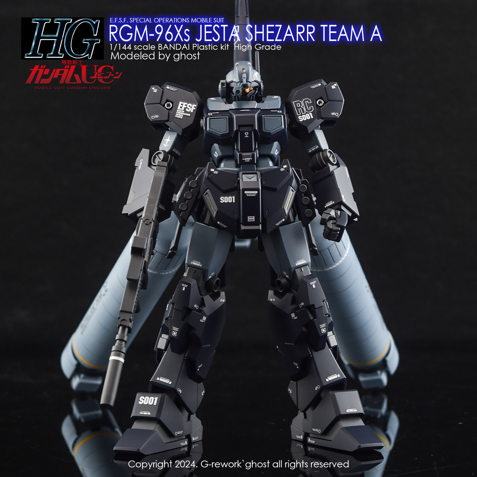 G-REWORK CUSTOM DECAL HG RGM-96Xs JESTA SHEZARR TYPE A