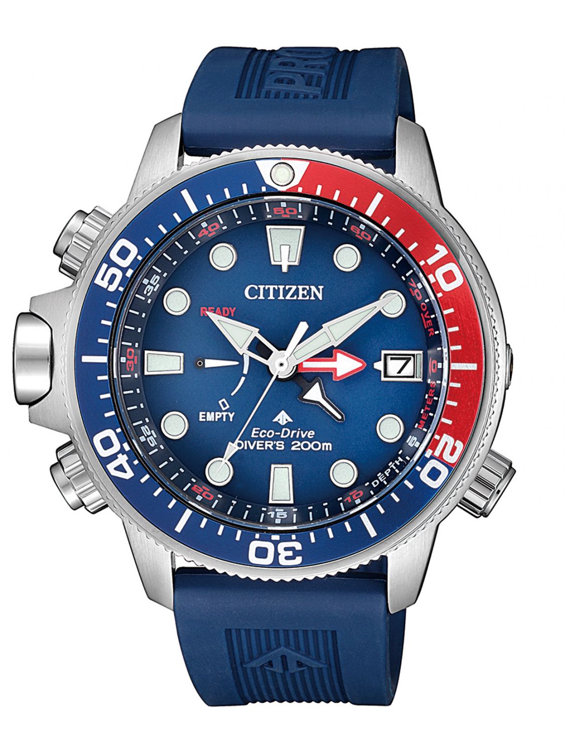 Citizen BN2038-01L นาฬิกาผู้ชาย Eco-Drive Promaster Marine Aqualand Diver Men's Watch
